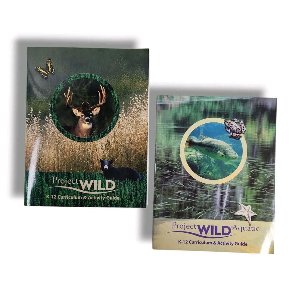 Project Wild Aquatic K-12 Curriculum Activity Guide Homeschool Environment Book